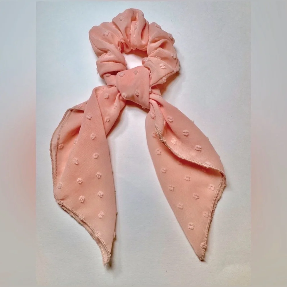 Lot of 7 Scarf Hair Scrunchies #1605 - Picture 7 of 12
